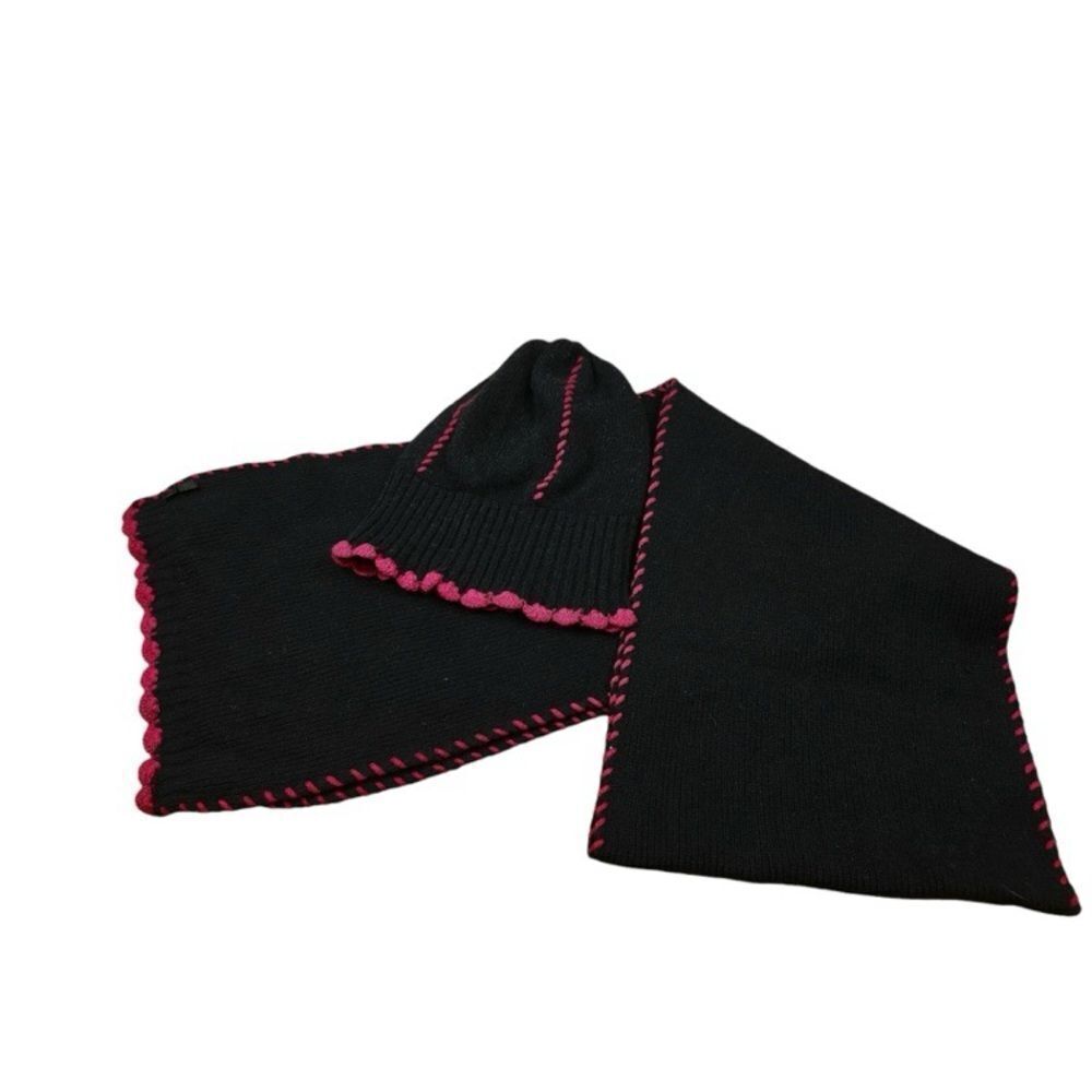 Portolano cashmere blend scarf & hat set